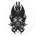 Black Clown stickers