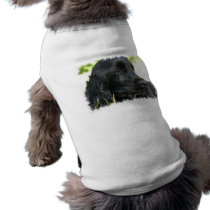 Black Cocker Spaniel Dog Shirt