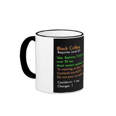 Black Coffee Mugs