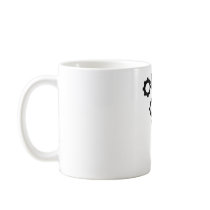 black cogwheels icon mugs
