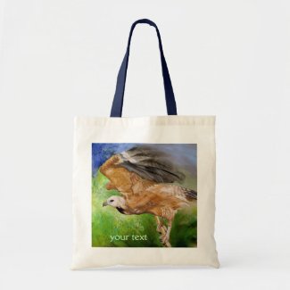 Black-collared Hawk Pastel Fine Art Bag
