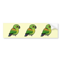 Black-collared Lovebird Bumper Sticker