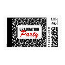 Black Composition Notebook stamps
