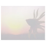 Black Coneflower before the setting sun, Quebec, C Letterhead Design