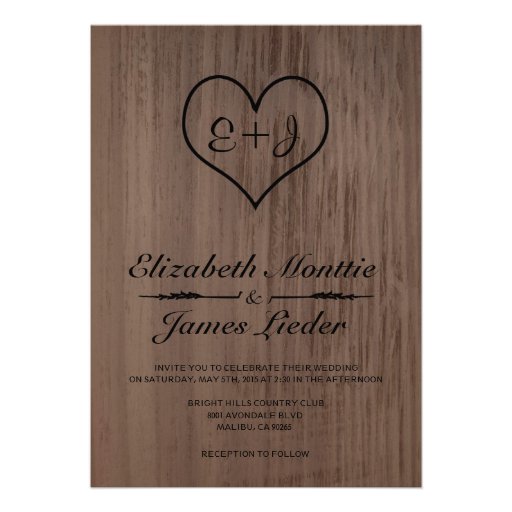 Black Country Wedding Invitations