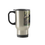 Black Cow Looking Out Of Fence Mug