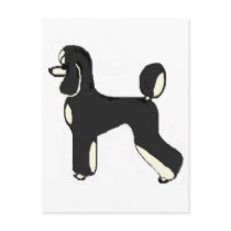 Black & Cream Phantom postcards by Kiwistyle Black & Cream Phantom postcards