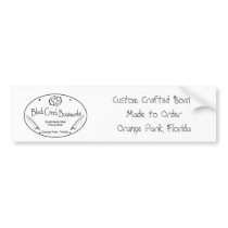 Black Creek Boatworks Bumpersticker
