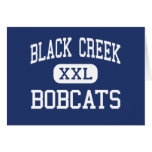 Black Creek Bobcats Elementary Black Creek Card