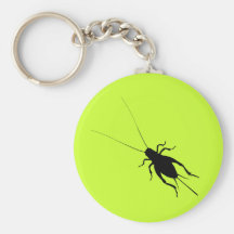 Black Cricket Keychain