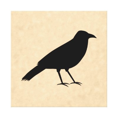 Black Crow Silhouette
