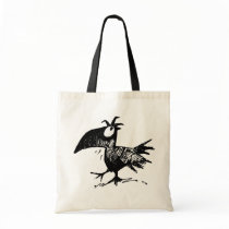 Black Crow Canvas Bags