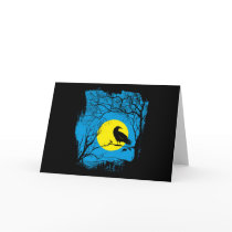 Black Crow Greeting Card