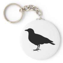 black crow key chains