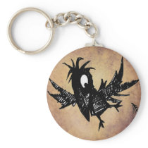 Black Crow Keychain