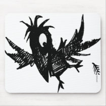 Black Crow Mousepad