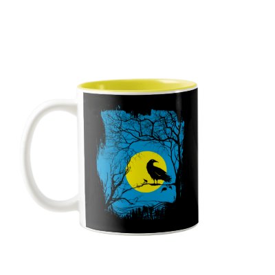 Black Crow Mug by brev87