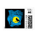 Black Crow Postage Stamp