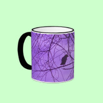 Black Crow Purple Sky mugs