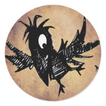 Black Crow Sticker