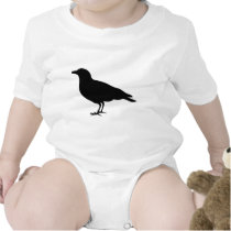 black crow t-shirts by Tomaniac black crow t-shirts