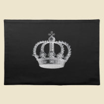 Black Crown (A) Placemats 20" x 14" placemats