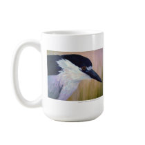 Black-Crowned Night-Heron Classic Mug by Artinua Black-Crowned Night-Heron Classic Mug