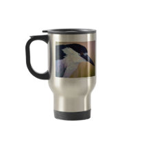 Black-Crowned Night-Heron Commuter Mug - SS by Artinua Black-Crowned Night-Heron Commuter Mug - SS