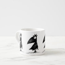 Black Crows Espresso Mug