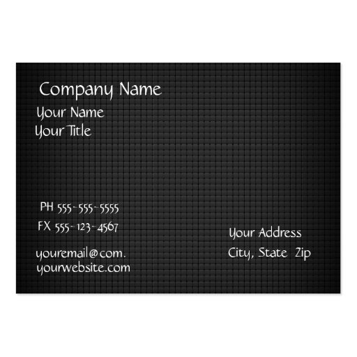 Black Cube Business Cards