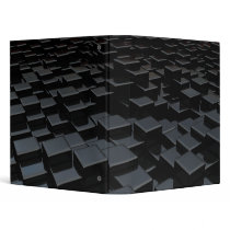 Black cube world Avery Binder