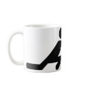 black curling icon mugs