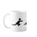 black curling icon mugs