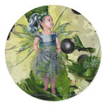 Black Current Fairy Sticker