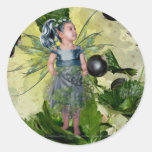 Black Current Fairy Sticker