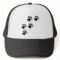 black cute dog paws doggy hats by Tomaniac black cute dog paws doggy hats