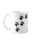 black cute dog paws doggy mugs