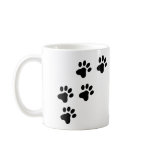 black cute dog paws doggy mugs