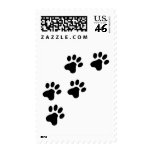 black cute dog paws doggy postage