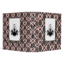 Black Damask 1 Binder by samack Black Damask 1 Binder