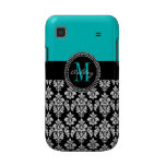 damask, elegant, monogram, initial, custom,