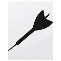 black dart icon flyers