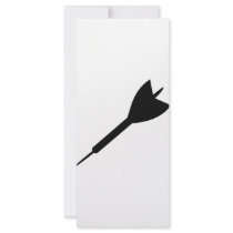 black dart icon rack cards