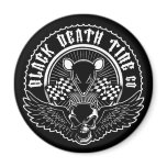 Black Death Tire Co. Fridge Magnet