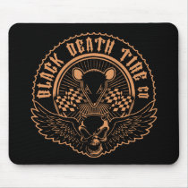 Black Death Tire Co. -Or Mouse Pad