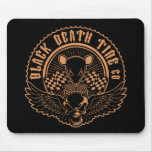 Black Death Tire Co. -Or Mouse Pad