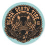 Black Death Tire Co. -Or Round Sticker