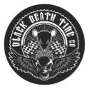 Black Death Tire Co. stickers