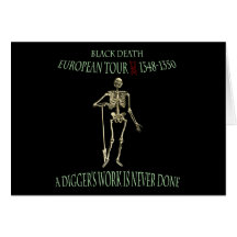 Black Death World Tour Original Design Cards