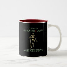 Black Death World Tour Original Design Coffee Mug